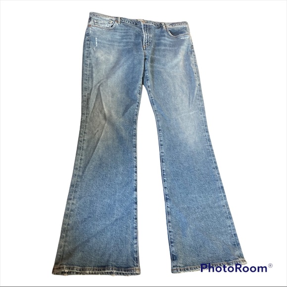 Citizens of humanity lightly distressed jeans size 34 premium vintage slim boot - Picture 1 of 6